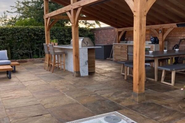 Outdoor kitchen Nr Chester