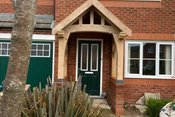 Bespoke Oak Porch Flintshire Bespoke Oak Porch Flintshire