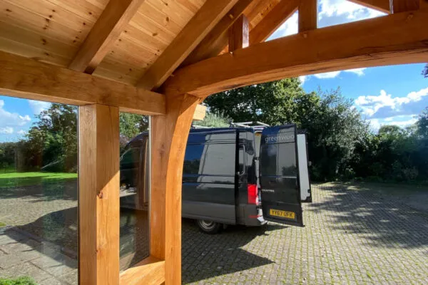 Oak Porch Interior View Oak Porch Design