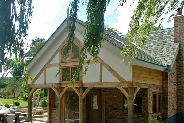 Two storey extension Two storey Oak extension