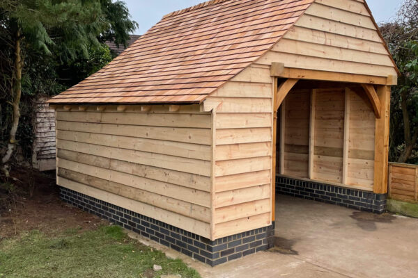 Bespoke Oak Garages and Garden Offices made to measure, Cheshire