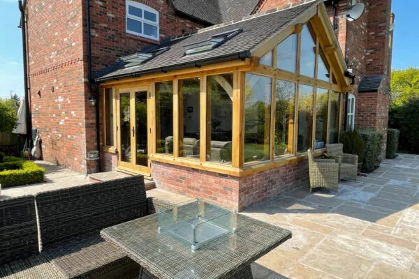 Bespoke oak conservatory