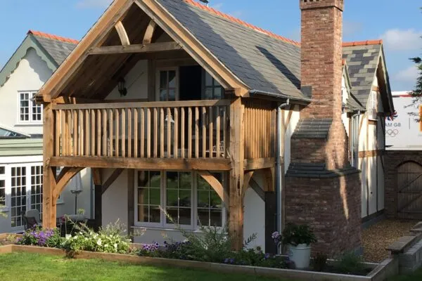 Oak Framed Balcony Oak Framed Balcony
