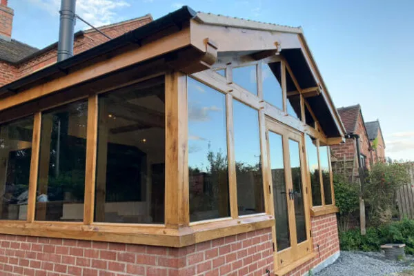Garden Room Angled Profile Garden Room Cheshire
