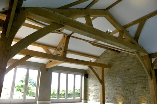 Barn and extension detail