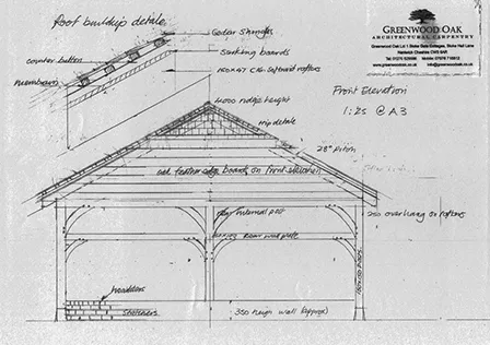Carpentry drawing 1