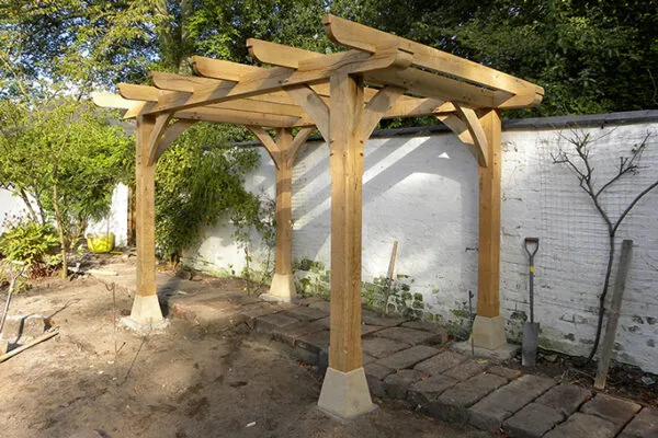 Bespoke Pergula Oak Pergula