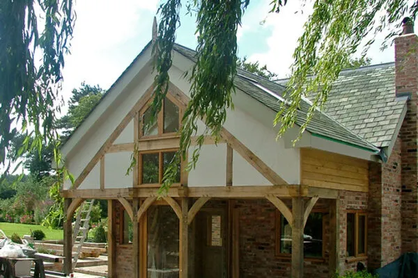 Two storey extension Two storey Oak extension