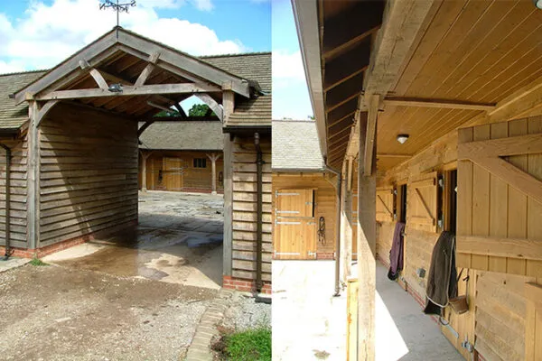 Bespoke Oak Stables