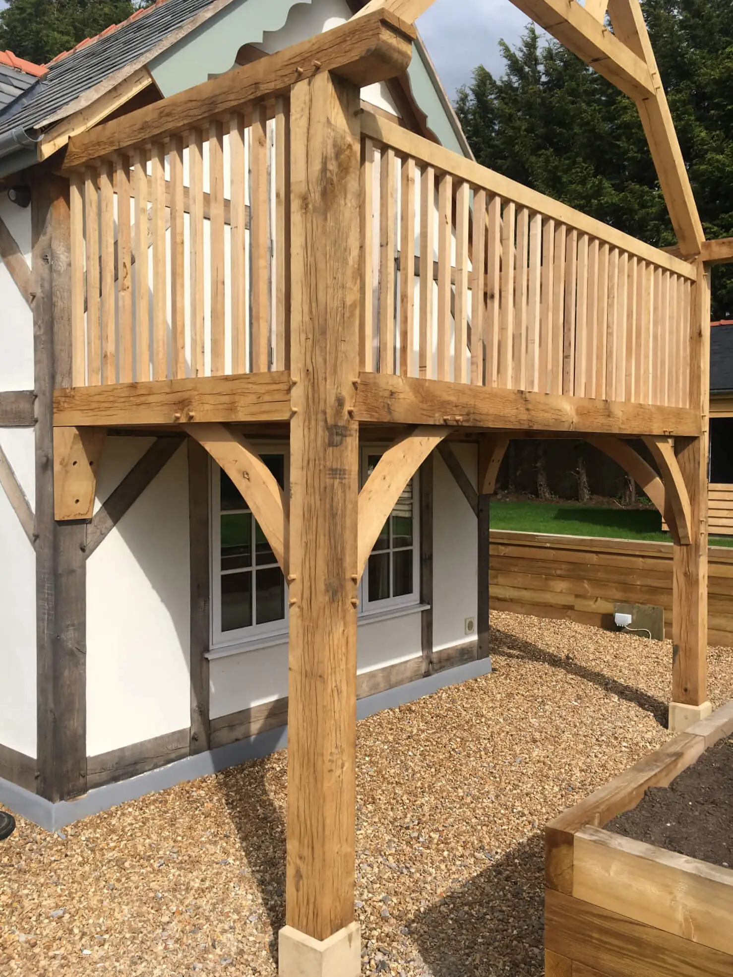 Oak Balcony